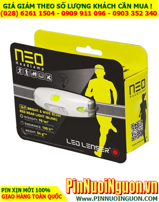 Đèn pin đội đầu siêu sáng LED LENSER NEO HEADLAMPS YELLOW chính hãng (Vỏ màu vàng)